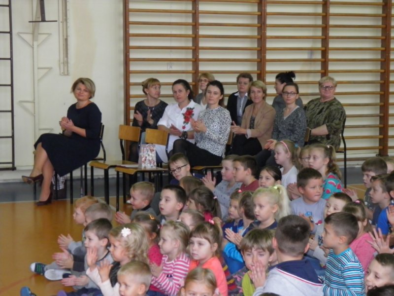 Pasowanie na ucznia klasy I.